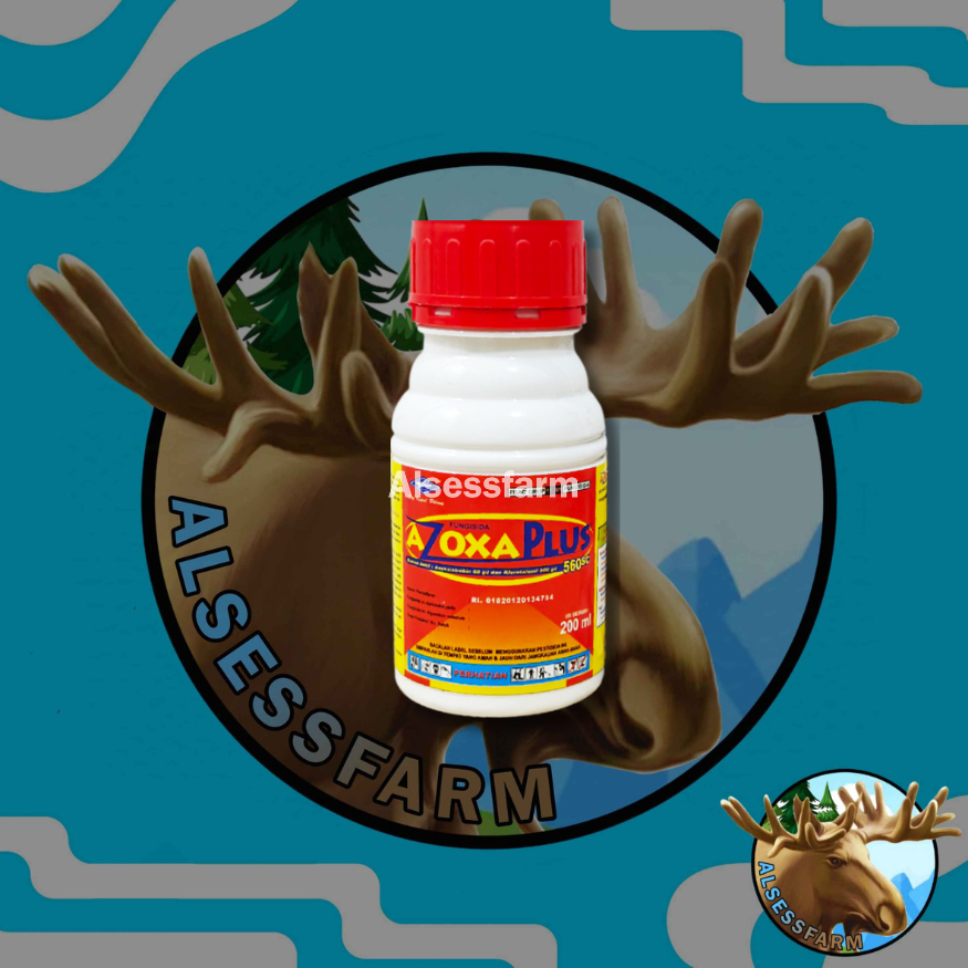 Azoxa plus fungisida kontak sistemik klorotaronil + azoksistrobin 200ml