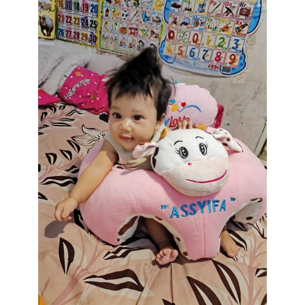 SOFA BAYI UNTUK BELAJAR DUDUK UKURAN JUMBO YG BISA DI PAKAI DARI USIA 3 BULAN SAMPAI BB MAKSIMAL 15K
