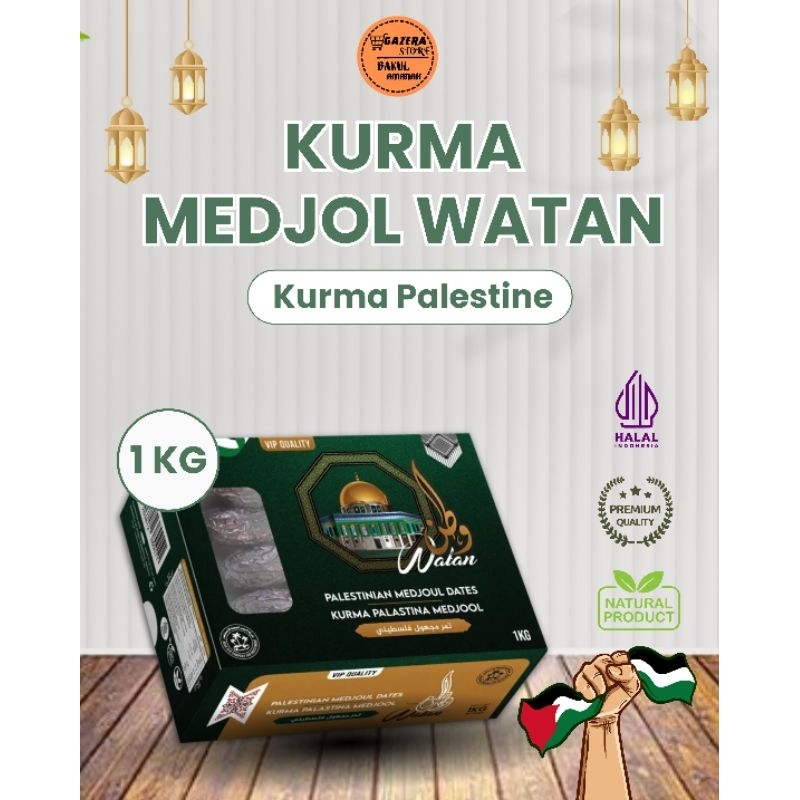 

Kurma Medjool | kurma medjool watan 1Kg | kurma jumbo premium | kurma palestina 100% ori