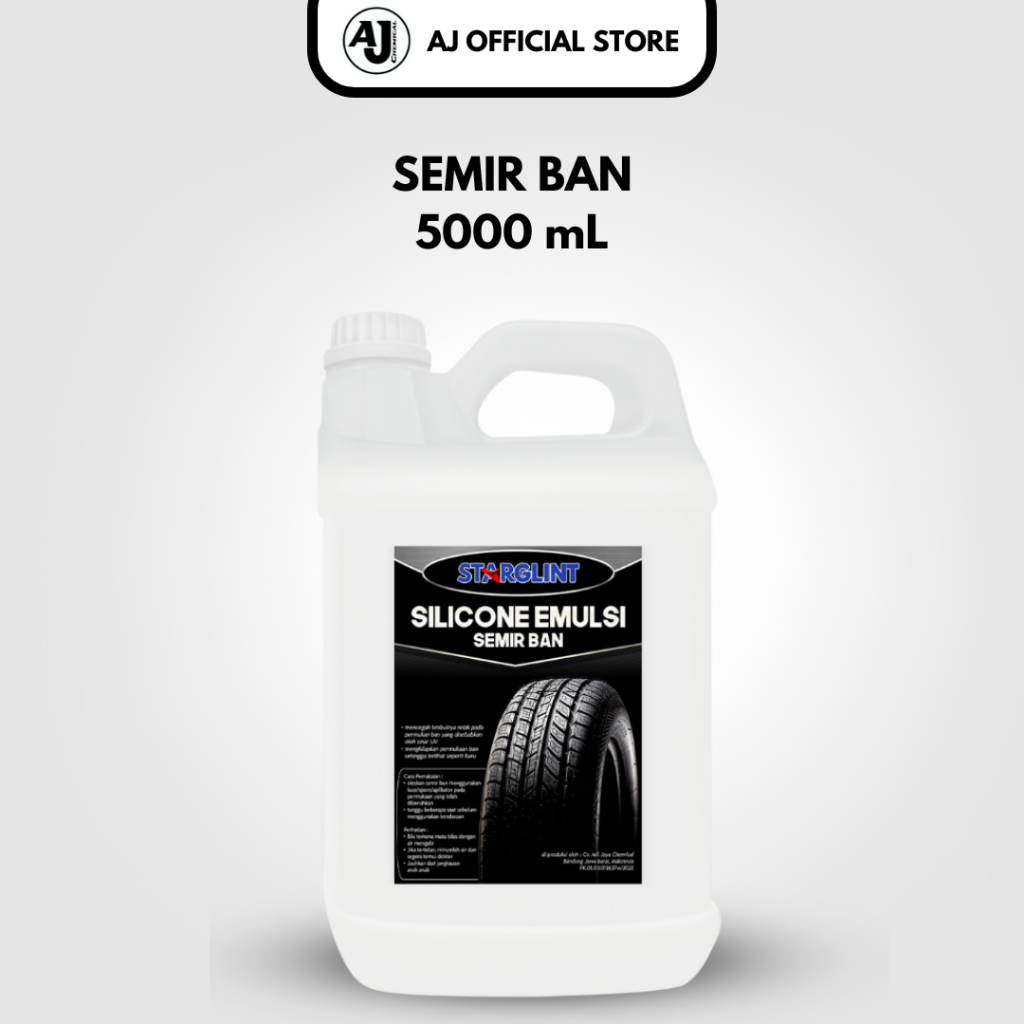 Semir Pengkilap Penghitam Ban Mobil Motor Seperti Baru 5 Liter