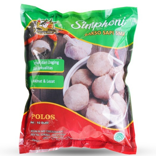 

Bakso Polos Simphoni Isi 10
