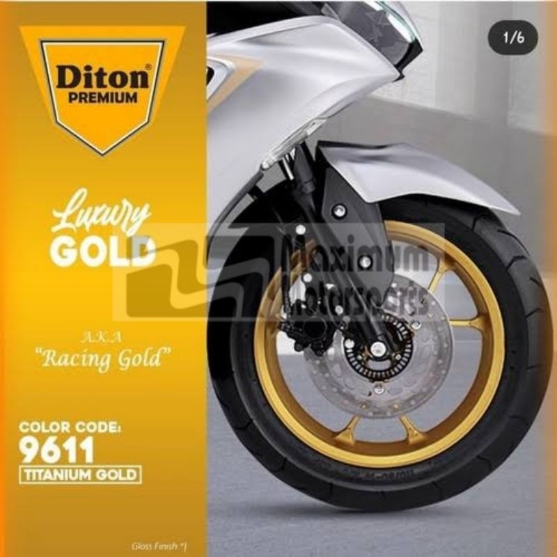 DITON PREMIUM - 9611* TITANIUM GOLD(RCB GOLD) - TAHAN BENSIN