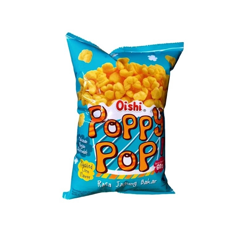 

Oishi Poppy POP rasa jagung bakar kemasan 60 gram
