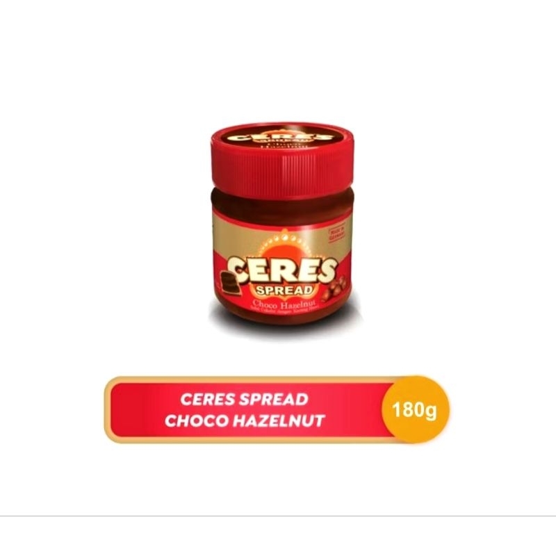 

CERES SPREAD choco hazelnut 180 gram