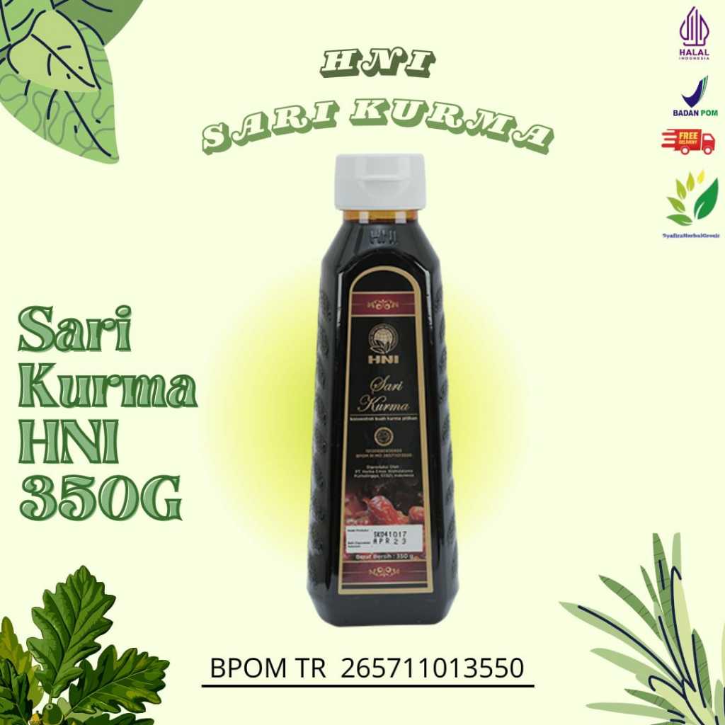 

Sari Kurma HNI Original 350 gr Pelengkap Nutrisi Tubuh