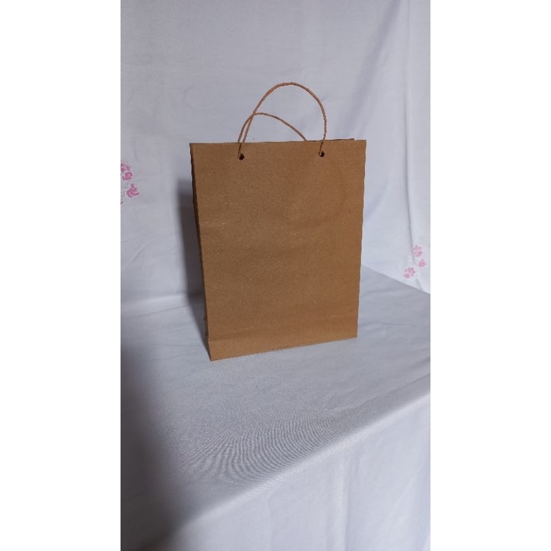 

(ISI 50 PCS)PAPER BAG/TAS SOVENIR/TAS KERTAS POLOS UKURAN MINI 17CM*13CM*5CM