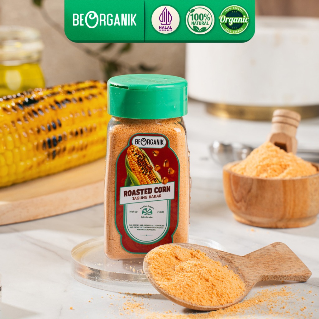 

Beorganik Roasted Corn / Bumbu Jagung Bakar Non MSG