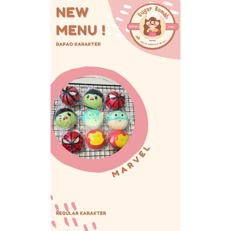 

Bapao Karakter Satuan| Bapao Karakter Premium | Bapao Karakter Regular