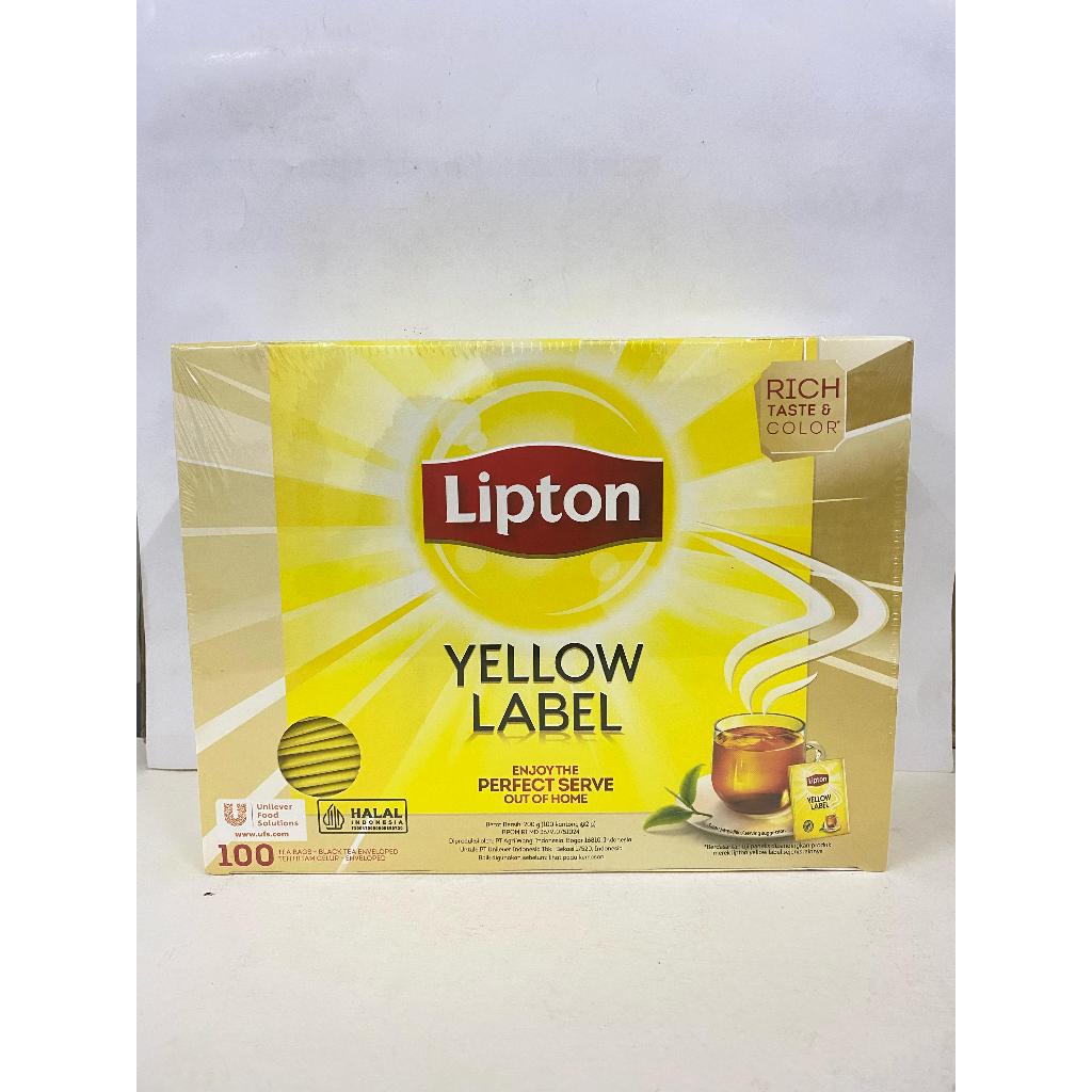 

LIPTON YELLOW LABEL 100 BAGS ENVELOPED