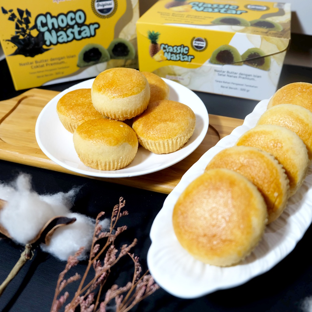 

CLASSIC & CHOCO NASTAR Butter Nastar - Kemasan Dus isi 8 Pcs 320gr