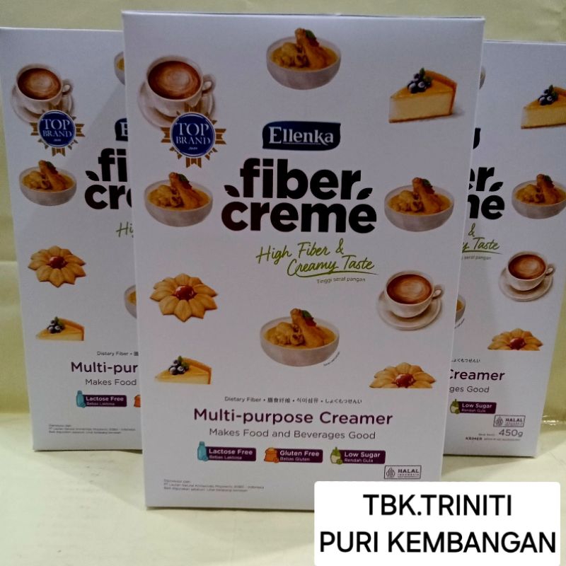 

FIBER CREME ELLENKA 450 GRAM ( KRIMER BUBUK)