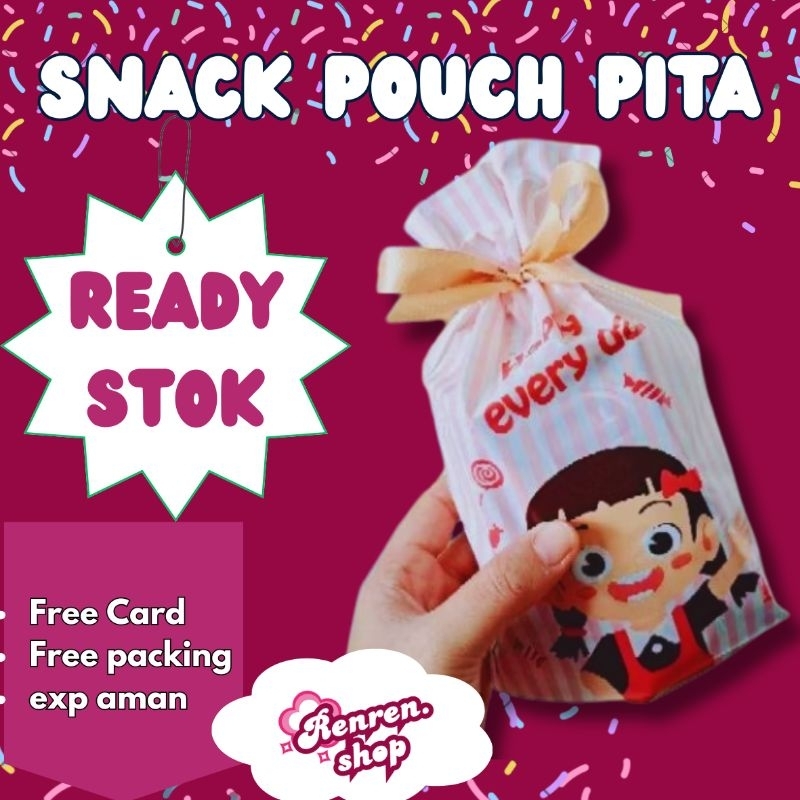 

FREE CARD - PAKET SNACK ULANG TAHUN POUCH SERUT