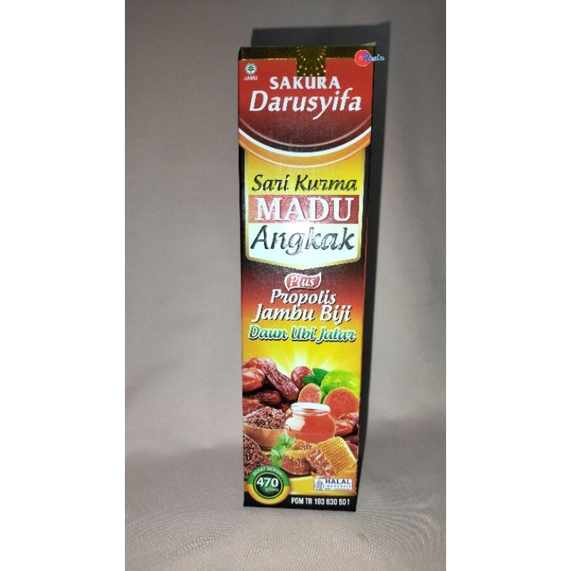 

Madu Angkak Sari Kurma Darusyifa 470g Herbal Alami