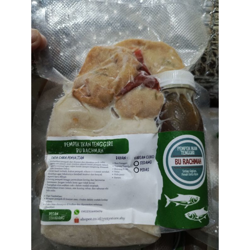 

Pempek Ikan Tenggiri - Bu Rachmah (Mix Besar Kapal Selam)