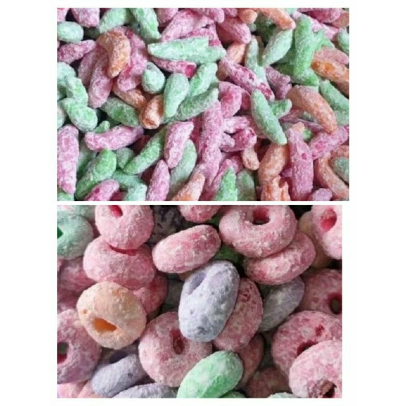 

{250g} { free Buble wrap} Snack , camilan getas donut / lonjong