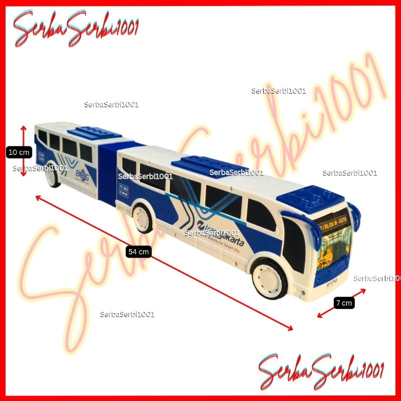 BUS GANDENG TRANSJAKARTA / BUS TRANSJAKARTA 6743