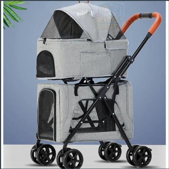 STROLLER HEWAN / PET DOG CAT STROLLER