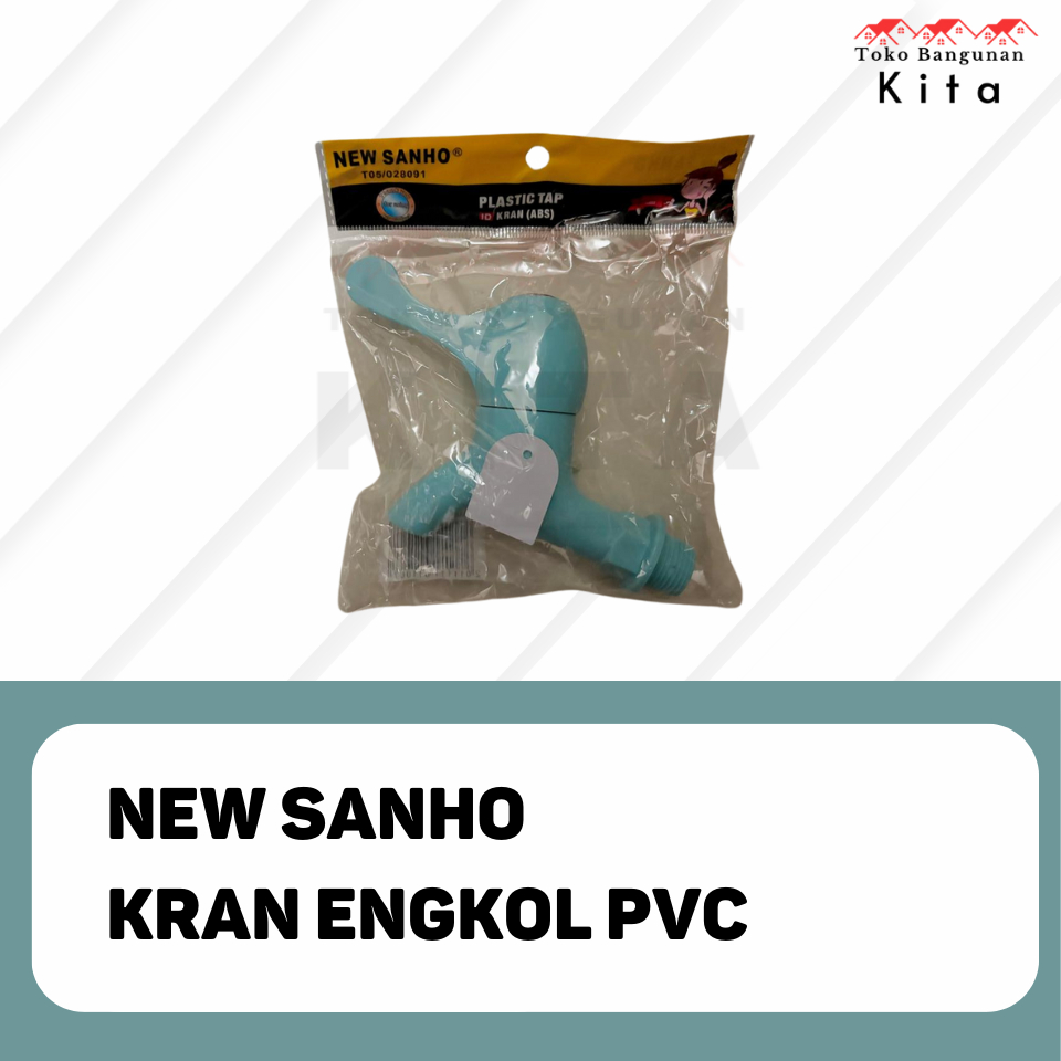 New Sanho - kran tembok PVC