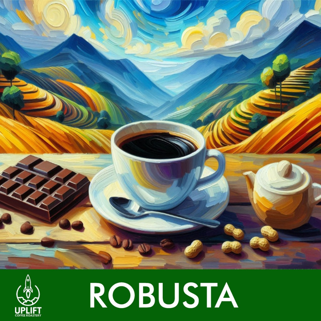 

Kopi Robusta 1kg Temanggung Natural - UPLIFT Coffee Roast Roasted Beans Giling Fine Murah