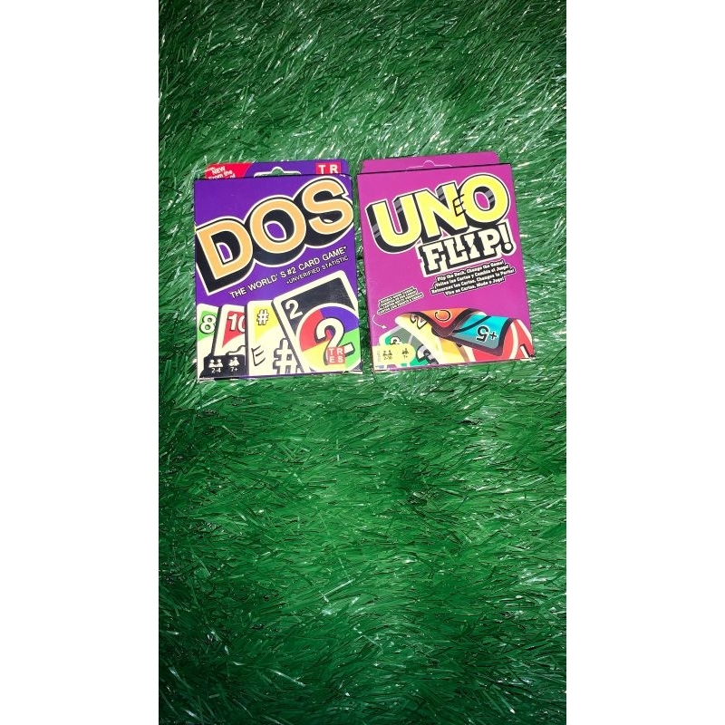UNO DOS THE WORD S#2CARD GAME UNO FLIP
