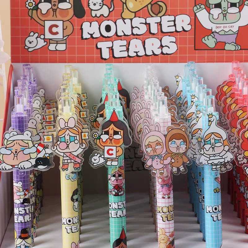 

[GEMAS] Pulpen Crybaby Series Mechanic Pen 0.5mm Monster Tears Character