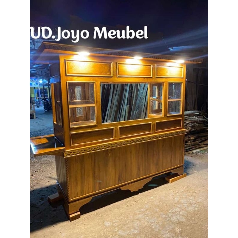 Gerobak Mie Ayam Bakso//Gerobak Mie Ayam Bakso 2 Tungku//Gerobak Mie Ayam Bakso Joglo