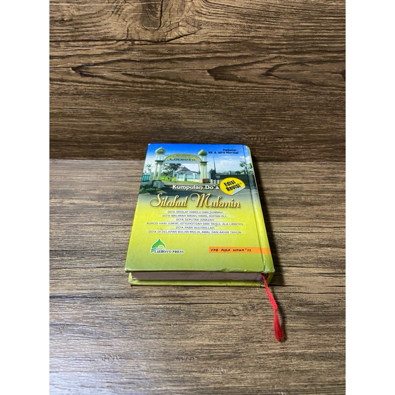 Buku Doa-Doa Kumpulan Doa - Doa Silahul Mukmin Silahul Mu’min Lirboyo
