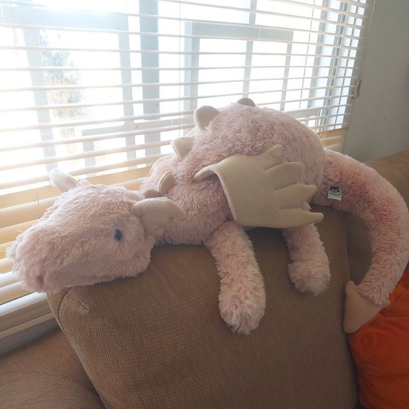 JellyCat Rose Dragon Huge