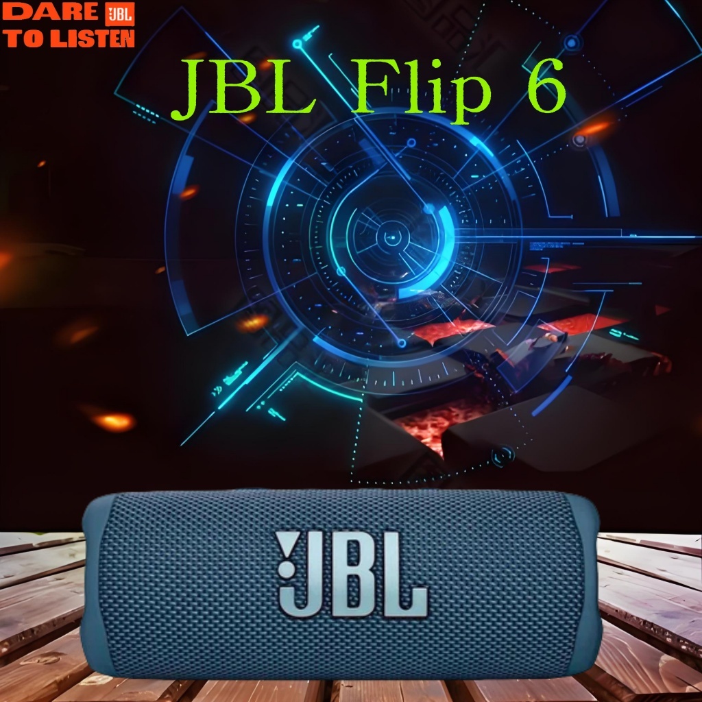 JBL Flip 6 Speaker Bluetooth 100% Original - Anti Air, Powerful Sound Super Bass Kuat, IPX7 Waterpro