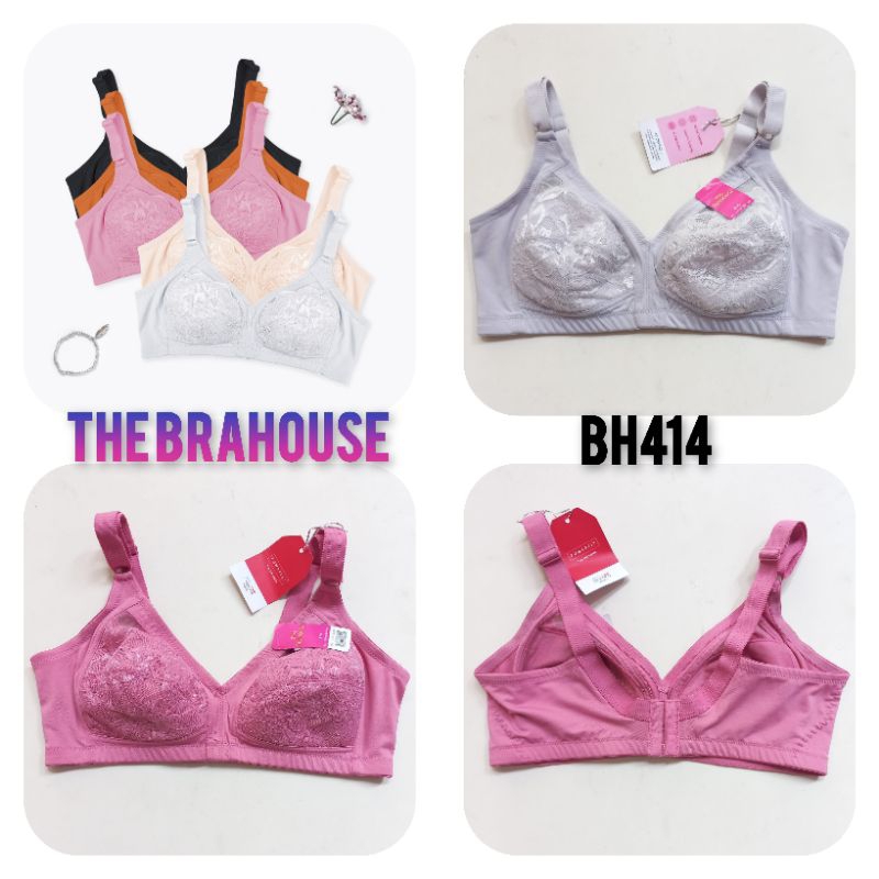 BH414 bra the brahouse tanpa kawat 36B 42B 42C