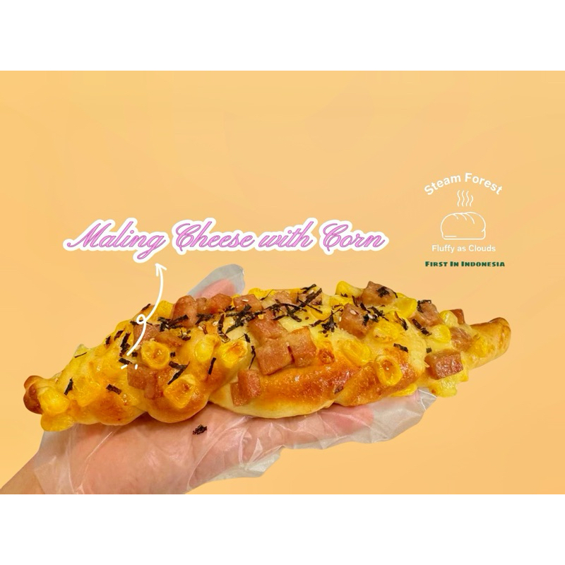 

Maling Chesee with Corn/午餐肉芝士玉米包/Maling bread/Chesee/Cron