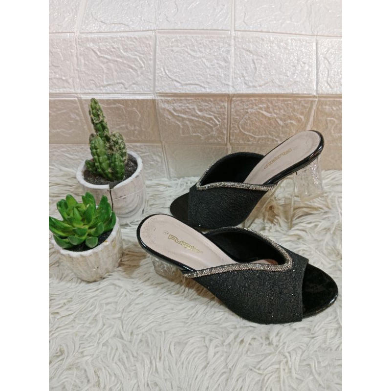 Sendal Wanita Purple heels