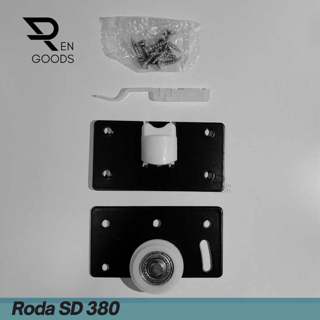 Roda Pintu Lemari Geser Sliding Geser Timbul SD 380