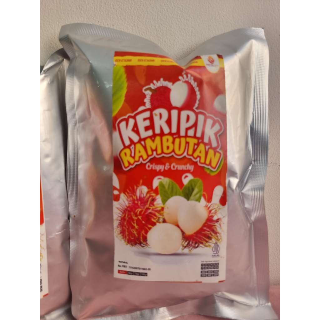 

Kripik Buah Rambutan - Kripik Rambutan Sehat - Camilan Buah Kering Renyah Manis