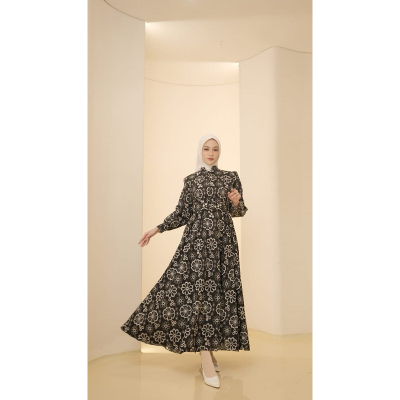RINKA EYELET DRESS KATBOL FULL BORDIR PREMIUM DRESS