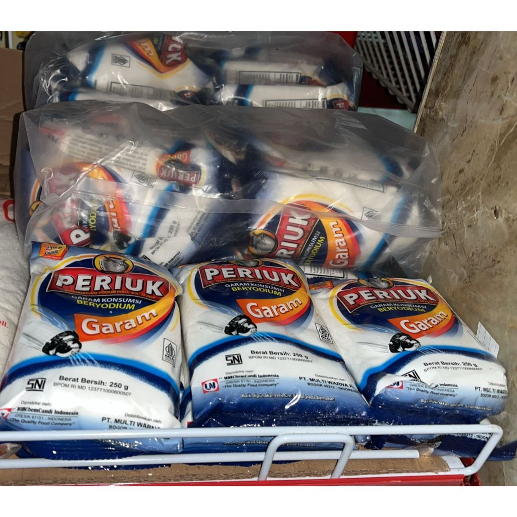 

GARAM PERIUK 250 GRAM BERYODIUM / PAK