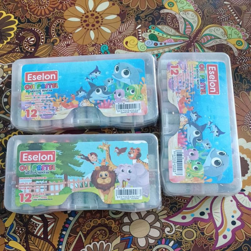 

Oil Pastel Eselon isi 12
