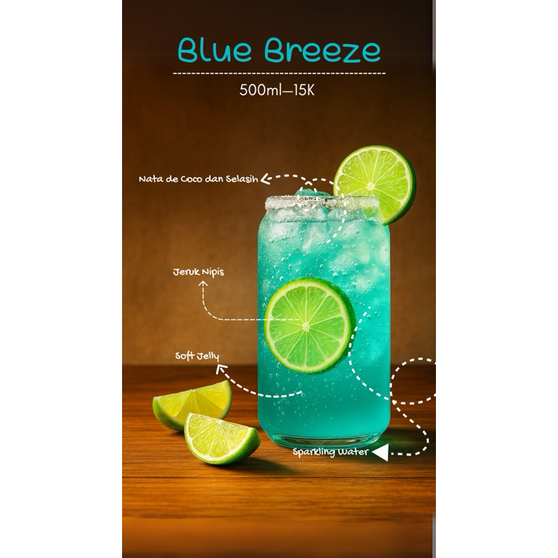 

Minuman menyegarkan BLUE BREEZE