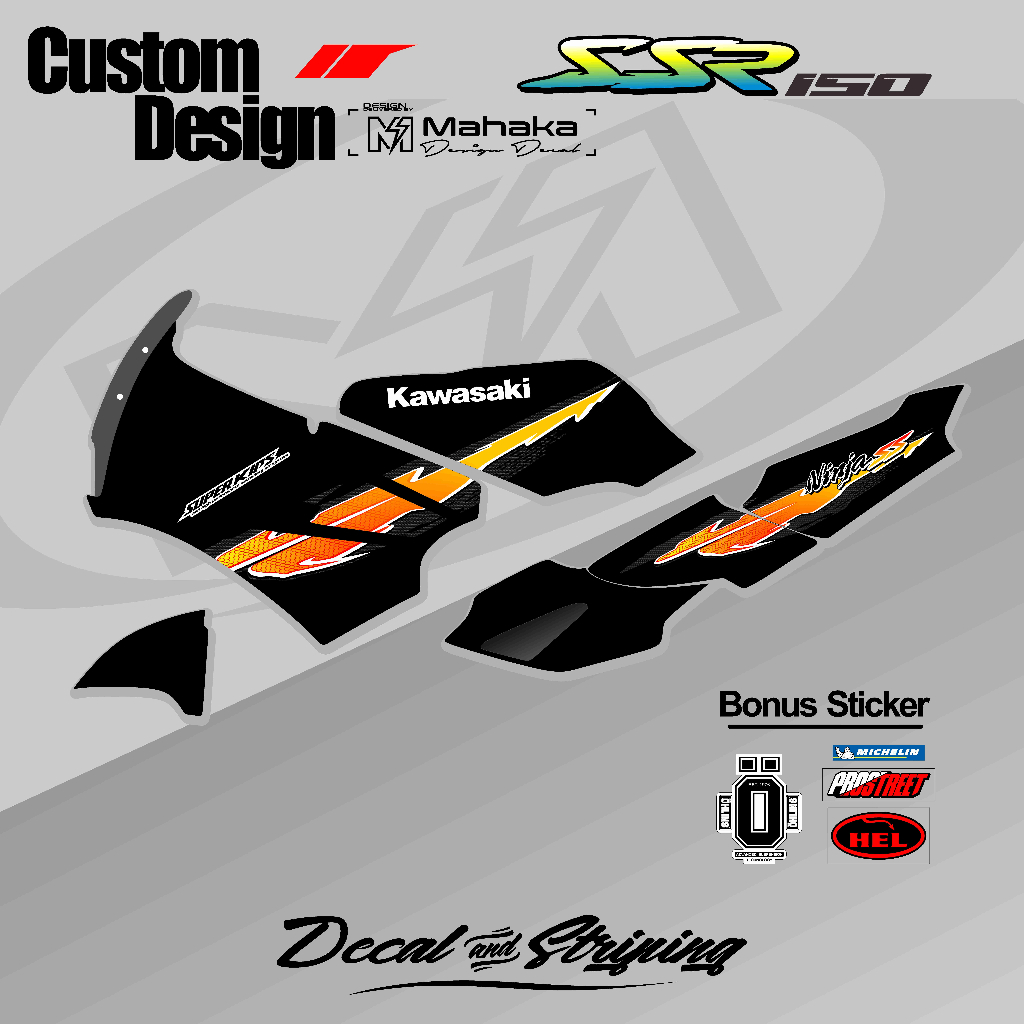 Striping Ninja SSR 150 Fire