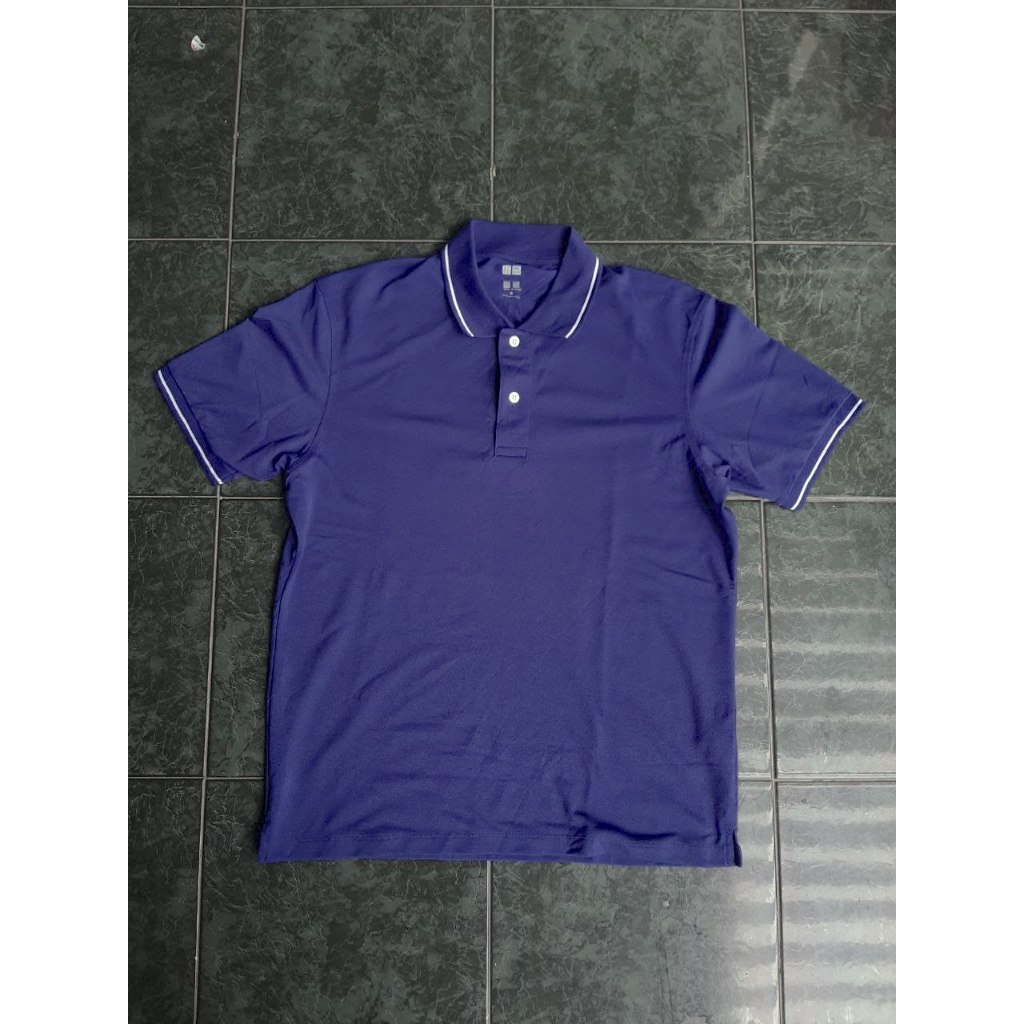 Kaos Polo Uniqlo Odor Control size M
