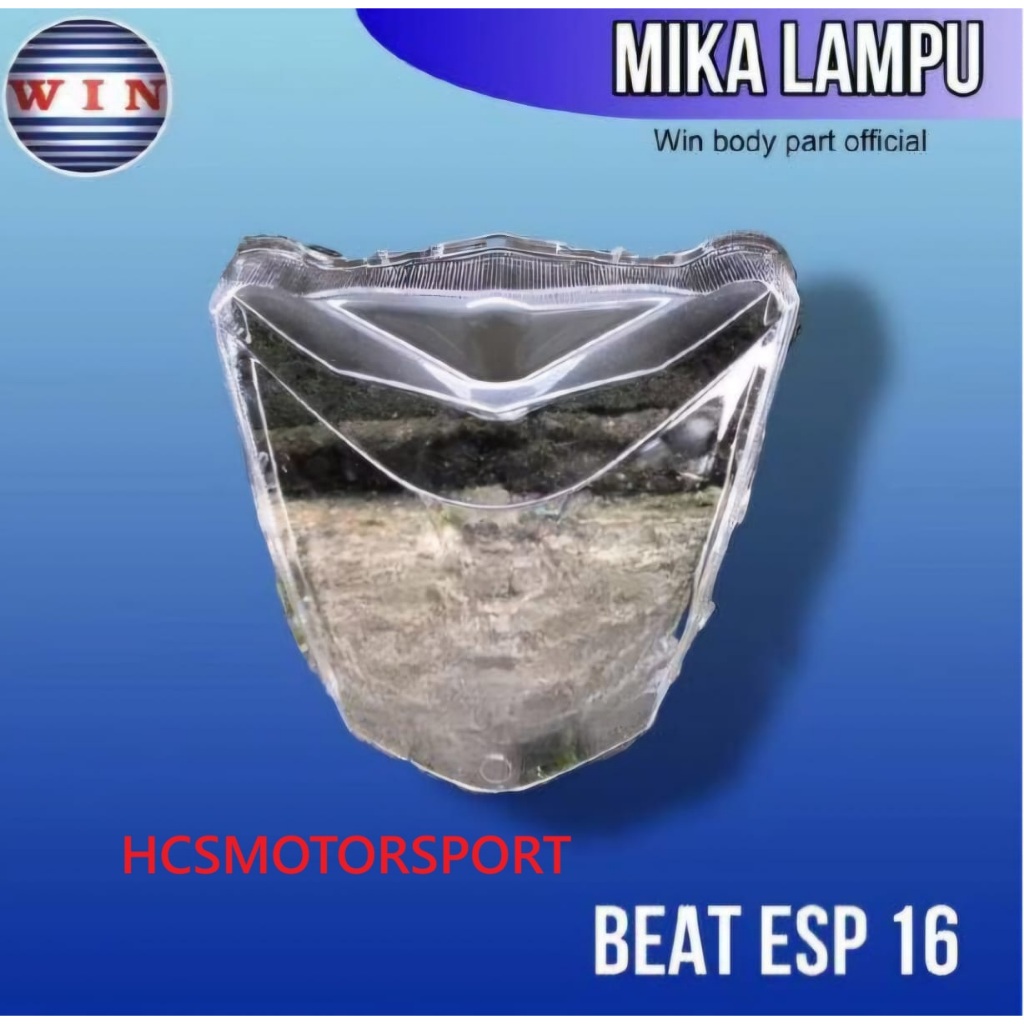MIKA REFLEKTOR LAMPU DEPAN BEAT FI ESP STREET ECO MERK WIN ORI