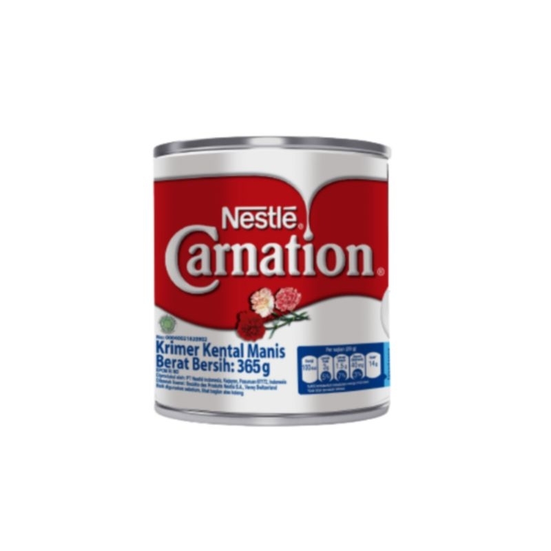 

Nestle Carnation Susu Kental Manis Kaleng 365gr