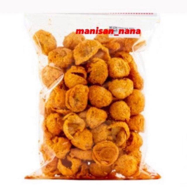 

Krupuk tahu mini pedas gurih (250gram)