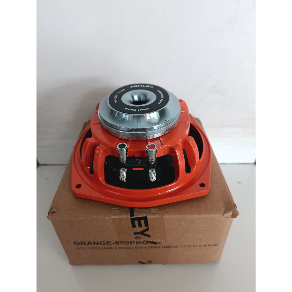 SPEAKER ASHLEY 6.5'' ORANGE 650 PRO