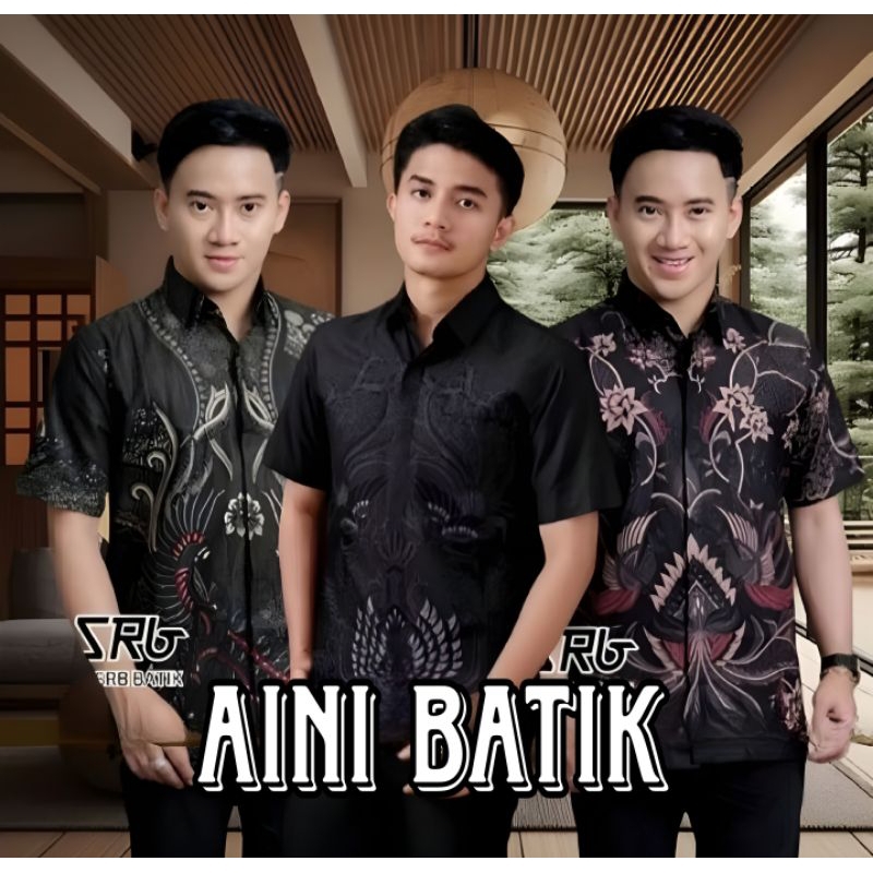 batik pria lengan pendek batik pria lengan pendek premium batik pria lengan pendek slimfit batik pri