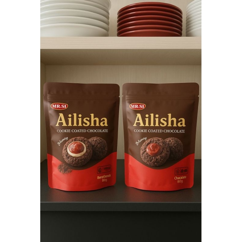 

Cokelat singapore merlion balls MR.SIF, Ailisha coklat 66gr