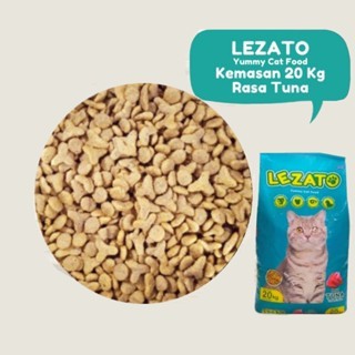 Lezato Adult Tuna 20 Kg - Makanan Kering Kucing Karungan
