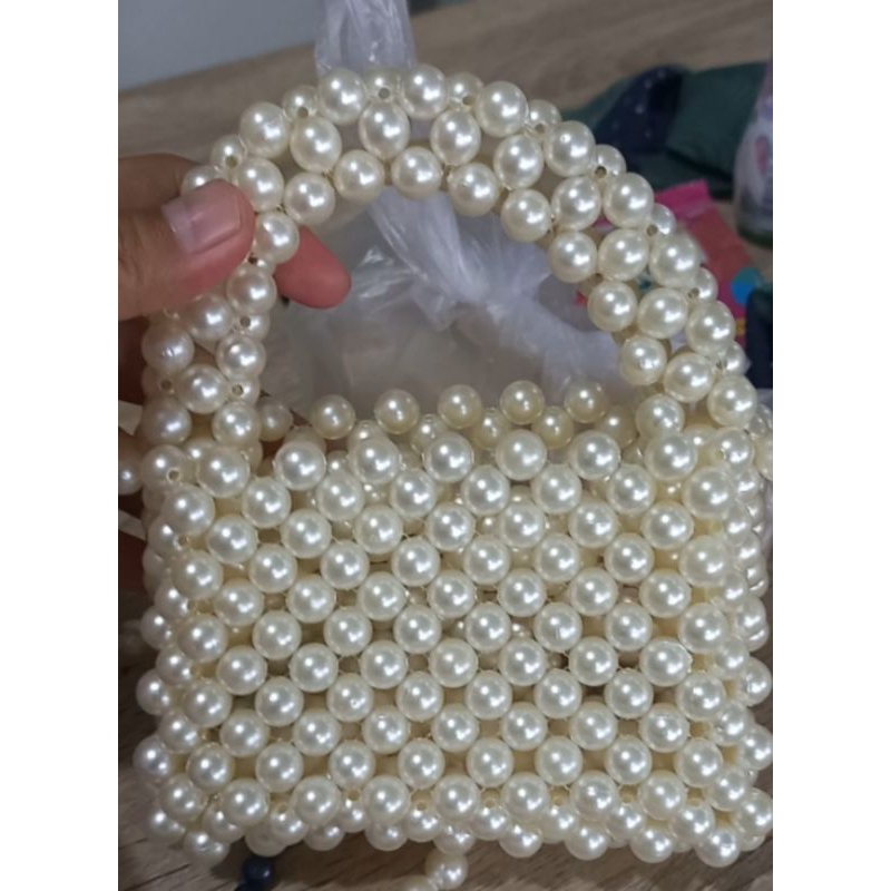 Tas manik manik  mini/ Tas mutiara sintetis Mini