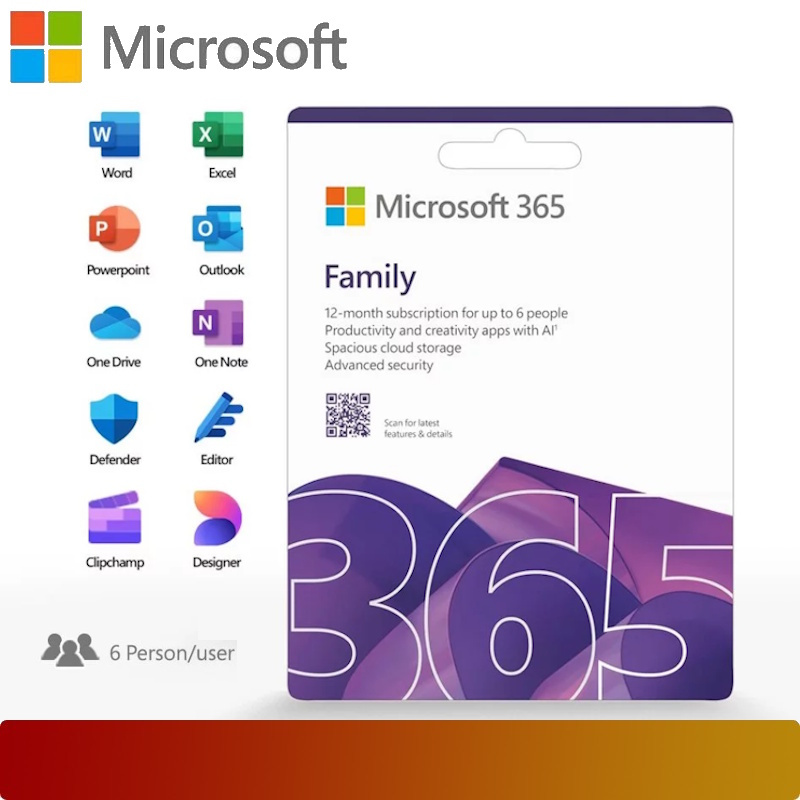 Microsoft Office 365 Family POSA