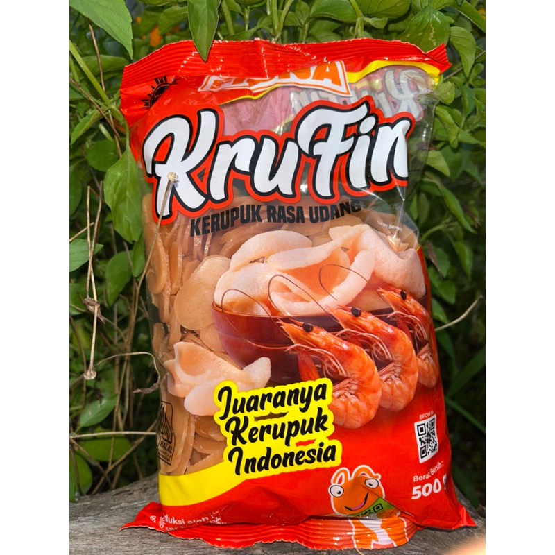 

Krufin Rasa Udang Krufin Rasa Bawang 500g kerupuk finna mentah 500g